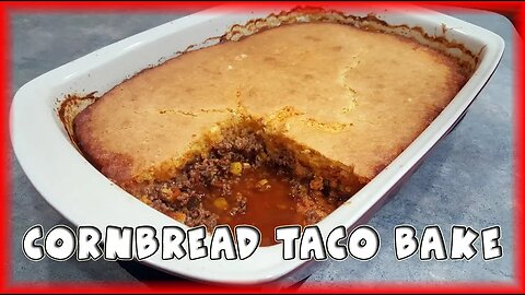 Cornbread Taco Bake