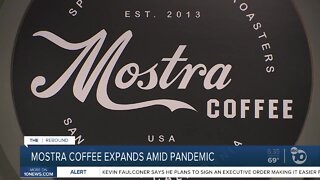 Mostra coffee expands during pandemic