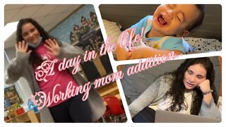DAY IN THE LIFE OF A WORK FROM HOME MOM | Working Mom Day in the Life | Working Mom Routine|
