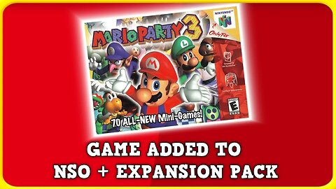 Mario Party 3 Added To NSO Expansion Pack