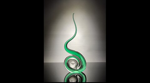 Making Swirly Sculptures out of Glass