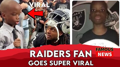 Young Kid JeremiahOneAndFive Goes Viral At Raiders Game | Famous News