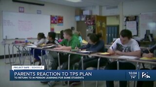 Parents react to TPS plan to return to in-person learning