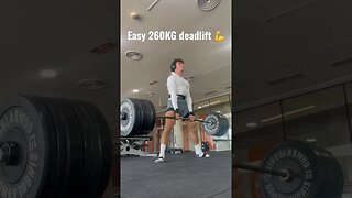 Easy 260KG deadlift #shorts #deadlift #bodybuilding