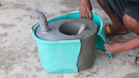 The Best Creative Crafts To Make Cement Stove | Win REACH