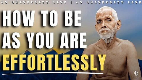 Ramana Maharshi's Most Powerful Practice MADE EASY