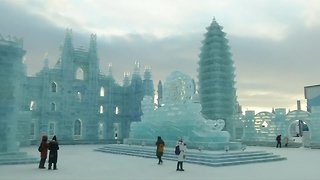 World's largest snow and ice festival wows in China