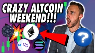 LIVE: Strong Altcoin Rally Weekend! Can Crypto Keep Pumping?