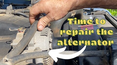 Time to replace alternator| 96" F350 turbo 7.3 powerstroke dually | DIY mechanic