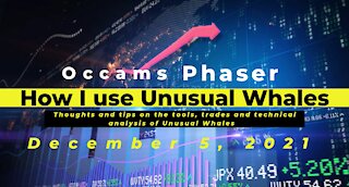 How I use Unusual Whales: Thoughts and tips on the tools, trades and technical analysis