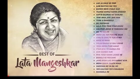 Lata Mangeshkar Songs | Lag Ja Gale | Ajib Dastan Hai Ye | Bahon Mein Chale Aao | Dil Deewana