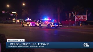 One person shot in Glendale