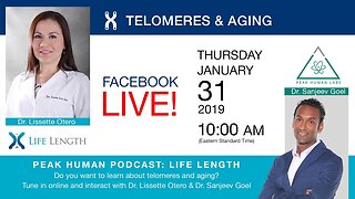 Peak Human Podcast with Dr. Lissette Otero on Telomeres and Aging