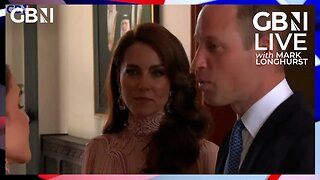 Prince William and Princess Kate arrive in Jordan for the Crown Prince's wedding