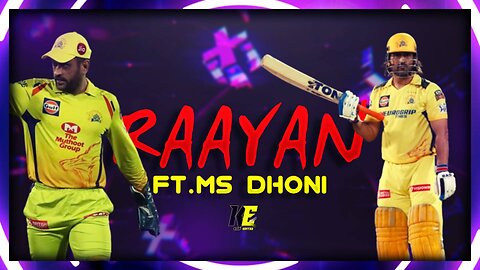 Raayan Trailer FT.MS Dhoni | Kaif Editzz