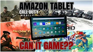 Gaming on the Amazon Fire HD 10 Gen 11!