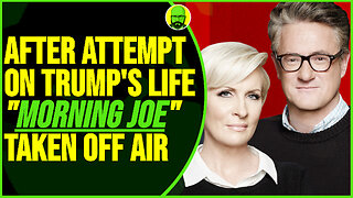 AFTER THE ATTEMPT ON TRUMP MORNING JOE TAKEN OFF AIR