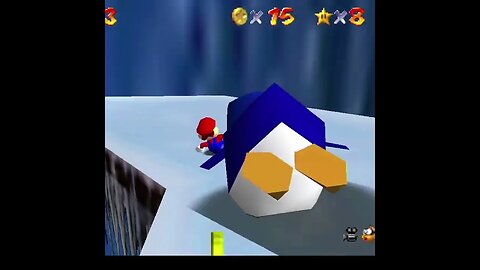 Big penguin race. Mario 64 let’s play ￼(star 9)