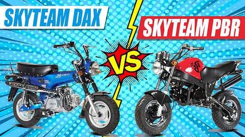 Skyteam PBR And Skyteam DAX - 50CC Mini Bikes