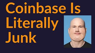 Coinbase Is Literally Junk (Tragic)