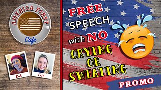 Free Speech with No Crying or Sweating (SHOW PROMO)
