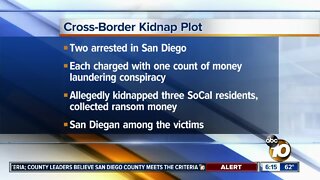 2 charged in cross-border kidnapping plot