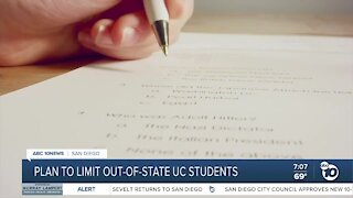 Proposal reportedly made to reduce out-of-state students at UC schools