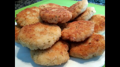 Cauliflower chops. Simple and tasty recipe.