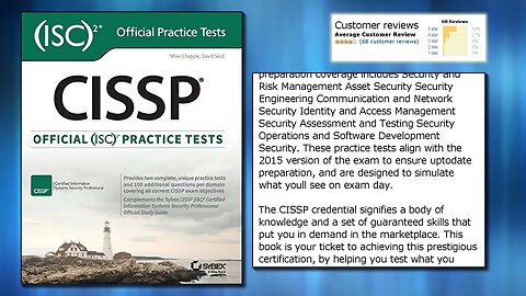 (ISC)2 CISSP Certified Information Systems Security Professional Official Practice Tests