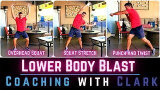 Lower Body Blast | Workout | Coaching with Clark