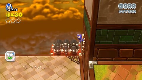 Super Mario 3D World (Wii U) | World 6-6 Bullet Bill Base | Episode 46