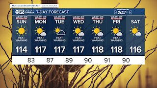 FORECAST: Dangerous heat wave is here