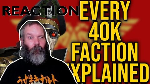 OMG THE LORE!!!! Every Warhammer Faction Explained (Space Marines to Grey Knight) Reaction pt 2