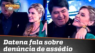 Datena fala, ao vivo, sobre denúncia de assédio sexual