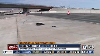 How does heat affect tires