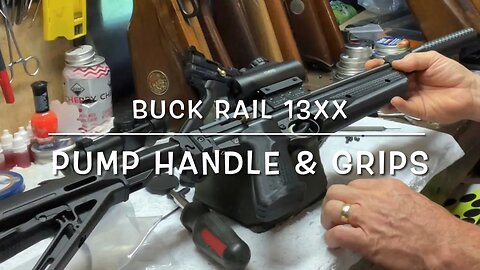 Installing the Buck Rail plumper pumper pump handle and grips & plinking!