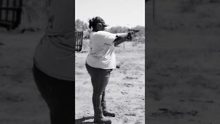 She hit every shot | Range Day #training #9mm #guns #springfieldarmory #military #niece