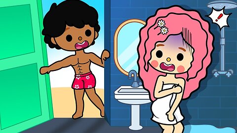 Embarrassing Moments At The Swimming Pool | Toca Sad Story | Toca Boca Life World | Toca Animation