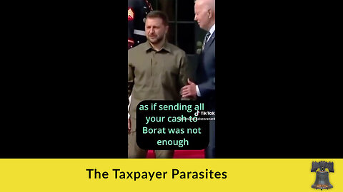 The Taxpayer Parasites