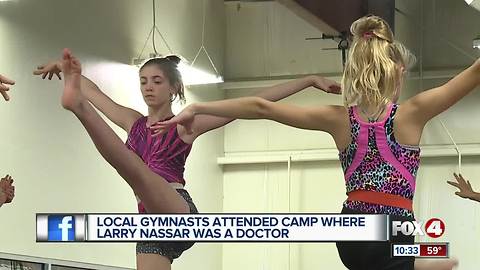 Local gymnasts one injury away from being Nassar victim