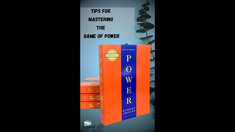 TIPS FOR MASTERING THE GAME OF POWER FROM THE BOOK THE 48 LAWS OF POWER #foryou #shortsfeed