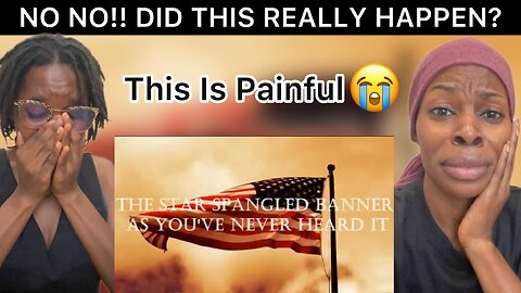NO NO!! DID THIS REALLY HAPPEN?! The Star Spangled Banner As You've Never Heard It | EMOTIONAL 😭 😭