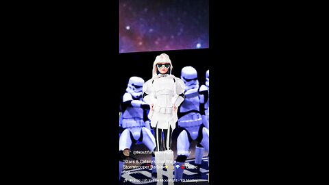 "Stars & Galaxy's Star Wars Stormtrooper Barbie"⭐💫💃💎🎶🎼