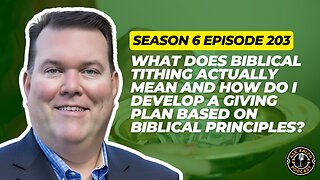 What does biblical tithing actually mean, and how do I develop a giving plan based on biblical principles?