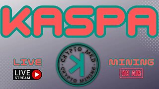 KASPA (KAS) LIVE Mining! #crypto #kaspa #mining