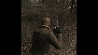 Oooof, right in the cojones. [Resident Evil 4]