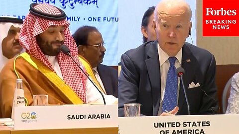 BREAKING NEWS- Biden Praises India's Modi And Saudi Arabia's MBS At G20 Summit