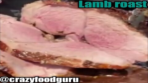 Lamb roast | @crazyfoodguru on IG 🐑🇺🇸😋