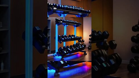 COOL DUMBBELLS by AI #gym #ai #short