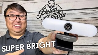 Cheap Webcam with Adjustable Ring Light